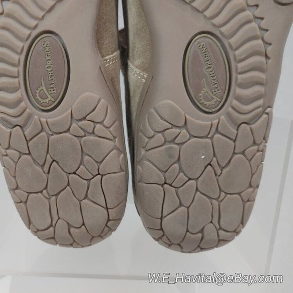 Earth Origins® Swirl Mary Jane Suede Shoe in Soft Sand Women's Size US 7.5 - Picture 14 of 15